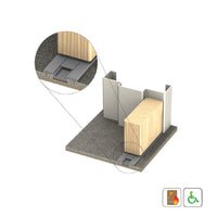 KILARGO IS4140 CARPET THRESHOLD PLATE - AVAILABLE IN VARIOUS SIZES - primehardware