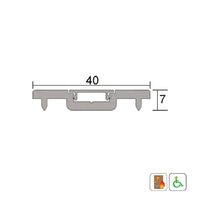 KILARGO IS4140 CARPET THRESHOLD PLATE - AVAILABLE IN VARIOUS SIZES - primehardware