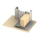 KILARGO IS4226SI 125MM THRESHOLD PLATE WITH SILICONE COMPRESSION BULB - AVAILABLE IN VARIOUS SIZES - primehardware