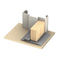 KILARGO IS4226SI 125MM THRESHOLD PLATE WITH SILICONE COMPRESSION BULB - AVAILABLE IN VARIOUS SIZES - primehardware