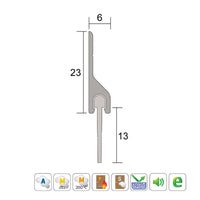 KILARGO IS5111SI SILICONE SWEEP SEAL - AVAILABLE IN VARIOUS FINISHES AND SIZES - primehardware