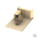 KILARGO IS5115 BRUSH SEAL 19MM IN ALUMINIUM CARRIER - AVAILABLE IN VARIOUS COLOUR AND SIZES - primehardware