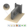 KILARGO IS5116SI SILICONE SWEEP DOOR SEAL - AVAILABLE IN VARIOUS FINISHES AND SIZES - primehardware