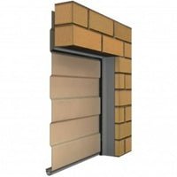 KILARGO IS5175A ANGLED BRUSH SEAL 25MM BRUSH AS STANDARD IN ALUMINIUM CARRIER - primehardware