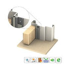 KILARGO IS7025SI DOOR PERIMETER SEAL - AVAILABLE IN VARIOUS FINISHES AND SIZES