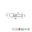 KILARGO IS7025SI SLIM LINE DOOR PERIMETER SEAL SET - AVAILABLE IN VARIOUS FINISHES AND SIZES - primehardware