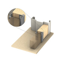 KILARGO IS7060SI ASTRAGAL DOOR SEAL - AVAILABLE IN VARIOUS FINISHES AND SIZES