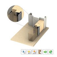 KILARGO IS7061 ASTRAGAL DOOR SEAL - AVAILABLE IN VARIOUS SIZES