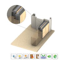 KILARGO IS7071SI ASTRAGAL DOOR SEAL - AVAILABLE IN VARIOUS FINISHES AND SIZES - primehardware