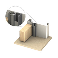 KILARGO IS7080SI COMPACT DOOR PERIMETER SEAL - AVAILABLE IN VARIOUS FINISHES AND SIZES