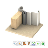 KILARGO IS7080SI DOOR PERIMETER SEAL - AVAILABLE IN VARIOUS FINISHES AND SIZES