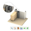 KILARGO IS7085SI COMPACT ACOUSTIC PERIMETER SEAL - AVAILABLE IN VARIOUS FINISHES AND SIZES - primehardware