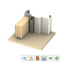 KILARGO IS7085SI COMPACT ACOUSTIC PERIMETER SEAL - AVAILABLE IN VARIOUS FINISHES AND SIZES - primehardware