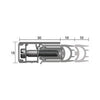 KILARGO ADJUSTABLE DOOR PERIMETER SEAL IS7087SI FIRE RATED - primehardware