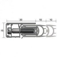 KILARGO ADJUSTABLE DOOR PERIMETER SEAL IS7087SI FIRE RATED - primehardware