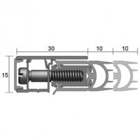 KILARGO ADJUSTABLE DOOR PERIMETER SEAL IS7087SI FIRE RATED