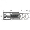 KILARGO ADJUSTABLE DOOR PERIMETER SEAL IS7087SI FIRE RATED - primehardware