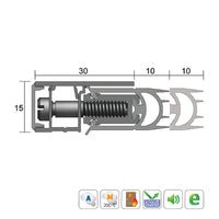 KILARGO IS7087SI ADJUSTABLE PERIMETER SEAL - AVAILABLE IN VARIOUS SIZES - primehardware