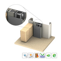 KILARGO IS7095SI ADJUSTABLE DOOR PERIMETER SEAL SET - AVAILABLE IN VARIOUS SIZES