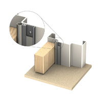 KILARGO IS7110SI DOOR PERIMETER SEAL SET - AVAILABLE IN VARIOUS FINISHES AND SIZES
