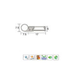 KILARGO IS7110SI DOOR PERIMETER SEAL - AVAILABLE IN VARIOUS FINISHES AND SIZES - primehardware