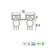 KILARGO IS7130SI ACOUSTIC PERIMETER DOOR SEAL - AVAILABLE IN VARIOUS SIZES