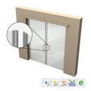KILARGO IS7310SI ADJUSTABLE ALUMINIUM MEETING STILE FOR GLASS DOORS - AVAILABLE IN VARIOUS SIZES - primehardware