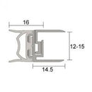 KILARGO IS7310SI ADJUSTABLE ALUMINIUM MEETING STILE FOR GLASS DOORS - AVAILABLE IN VARIOUS SIZES - primehardware