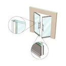 KILARGO IS7345SI ASTRAGAL TRANSLUCENT DOOR SEAL FOR 10MM GLASS DOORS - AVAILABLE IN VARIOUS SIZES - primehardware