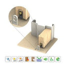 KILARGO IS8005SI FULLY MORTISED DOOR SEAL CLEAR ANODISED - AVAILABLE IN VARIOUS SIZES - primehardware