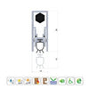KILARGO IS8010SI CONCEALED AUTOMATIC DOOR BOTTOM SEAL - AVAILABLE IN VARIOUS SIZES - primehardware