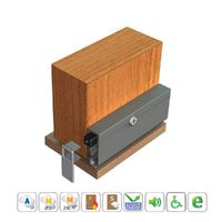 KILARGO IS8011SI MEDIUM DUTY AUTOMATIC DOOR SEAL - AVAILABLE IN VARIOUS SIZES - primehardware