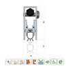 KILARGO IS8011SI MEDIUM DUTY AUTOMATIC DOOR SEAL - AVAILABLE IN VARIOUS SIZES - primehardware