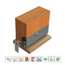 KILARGO IS8011SI MEDIUM DUTY AUTOMATIC DOOR SEAL - AVAILABLE IN VARIOUS SIZES - primehardware