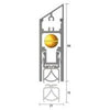 KILARGO IS8020SI FULLY MORTISED SEAL (1220MM CUTS BACK TO 1070MM) - primehardware