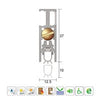 KILARGO IS8035SI HEAVY DUTY DOOR BOTTOM SEAL - AVAILABLE IN VARIOUS SIZES AND FINISHES - primehardware
