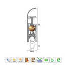 KILARGO IS8036SI HEAVY DUTY DOOR BOTTOM SEAL - AVAILABLE IN VARIOUS SIZES - primehardware