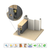 KILARGO IS8090SI AUTOMATIC DOOR BOTTOM SEAL - AVAILABLE IN VARIOUS FINISHES AND SIZES