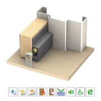KILARGO IS8090SI AUTOMATIC DOOR BOTTOM SEAL - AVAILABLE IN VARIOUS FINISHES AND SIZES - primehardware