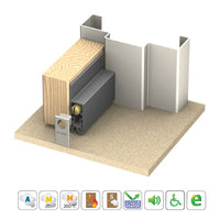 KILARGO IS8090SI AUTOMATIC DOOR BOTTOM SEAL - AVAILABLE IN VARIOUS FINISHES AND SIZES