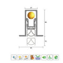 KILARGO IS8100SI HEAVY DUTY DOOR BOTTOM SEAL - AVAILABLE IN VARIOUS SIZES - primehardware