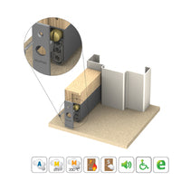KILARGO IS8520SI AUTOMATIC DOOR BOTTOM SEAL - AVAILABLE IN VARIOUS SIZES