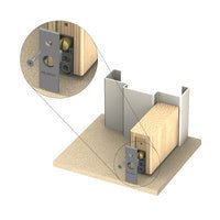 KILARGO IS8530SI HEAVY DUTY FULLY MORTISED SEAL (1500MM CUTS BACK TO 1220MM) - primehardware