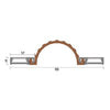 KILARGO IS9050 FINGER GUARD SAFETY SEAL - AVAILABLE IN VARIOUS FINISHES AND SIZES - primehardware