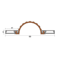 KILARGO IS9050 FINGER GUARD SAFETY SEAL - AVAILABLE IN VARIOUS FINISHES AND SIZES