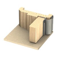 KILARGO IS9055 FINGER GUARD SAFETY SEAL - AVAILABLE IN VARIOUS FINISHES AND SIZES - primehardware