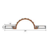 KILARGO IS9055 FINGER GUARD SAFETY SEAL - AVAILABLE IN VARIOUS FINISHES AND SIZES