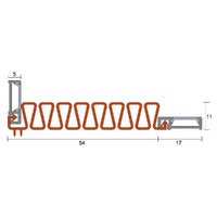KILARGO IS9070 FINGER GUARD SAFETY SEAL - AVAILABLE IN VARIOUS FINISH AND SIZES - primehardware