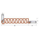 KILARGO IS9070 FINGER GUARD SAFETY SEAL - AVAILABLE IN VARIOUS FINISH AND SIZES - primehardware