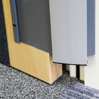 KILARGO IS9570 GAP FILLING ALUMINIUM AND FABRIC RETROFIT FINGER GUARD 1925MM - primehardware